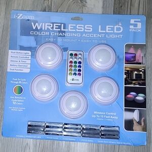 iZoom Wireless LED Color Changing Accent Lights